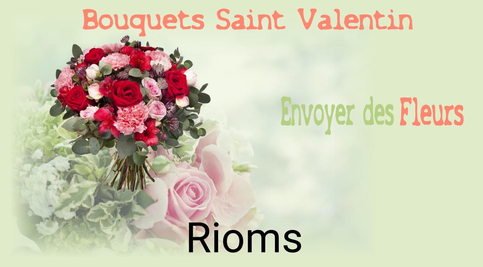 Roses de Saint-Valentin livrées à Rioms