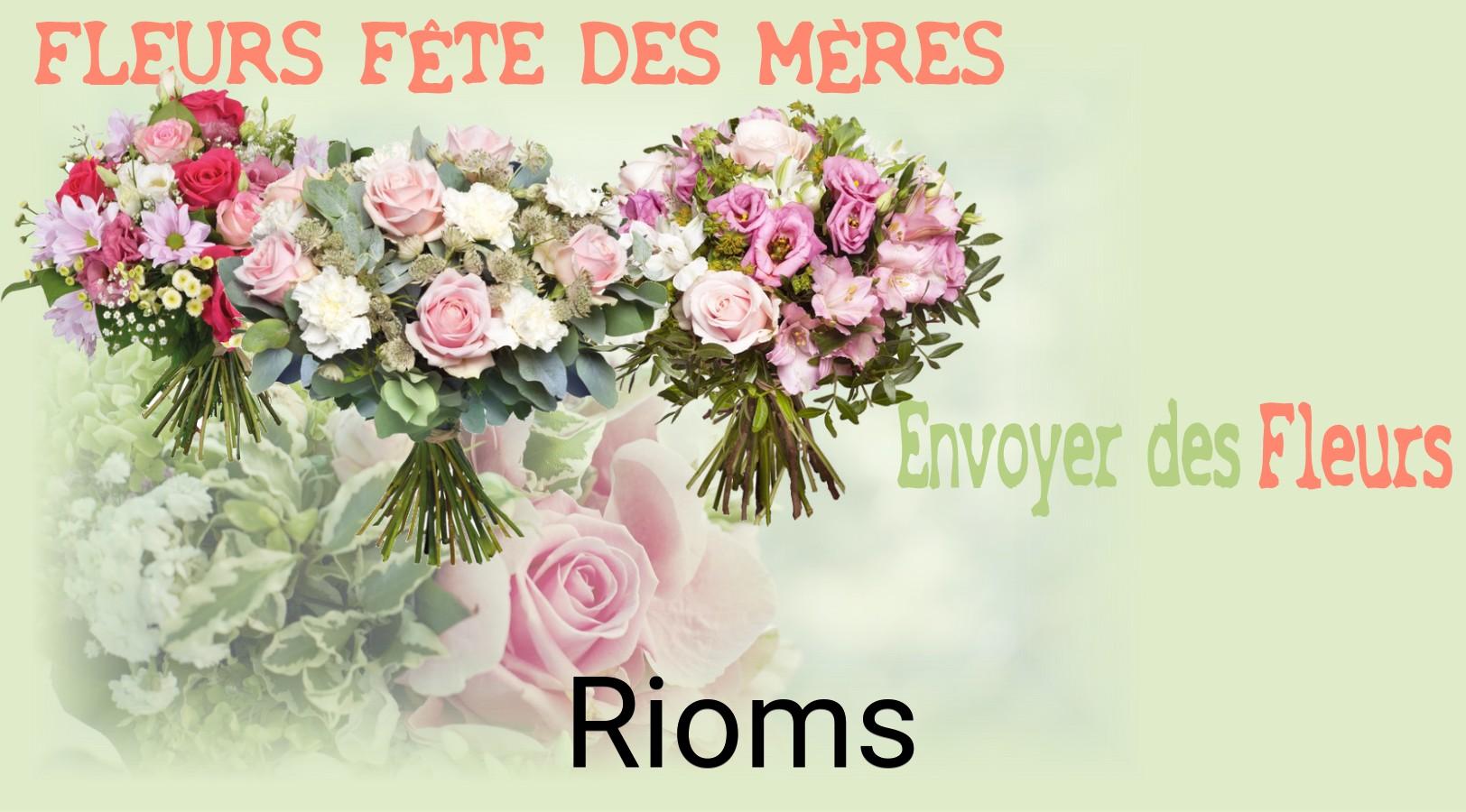 Bouquet de Fête des Mères livré à Rioms